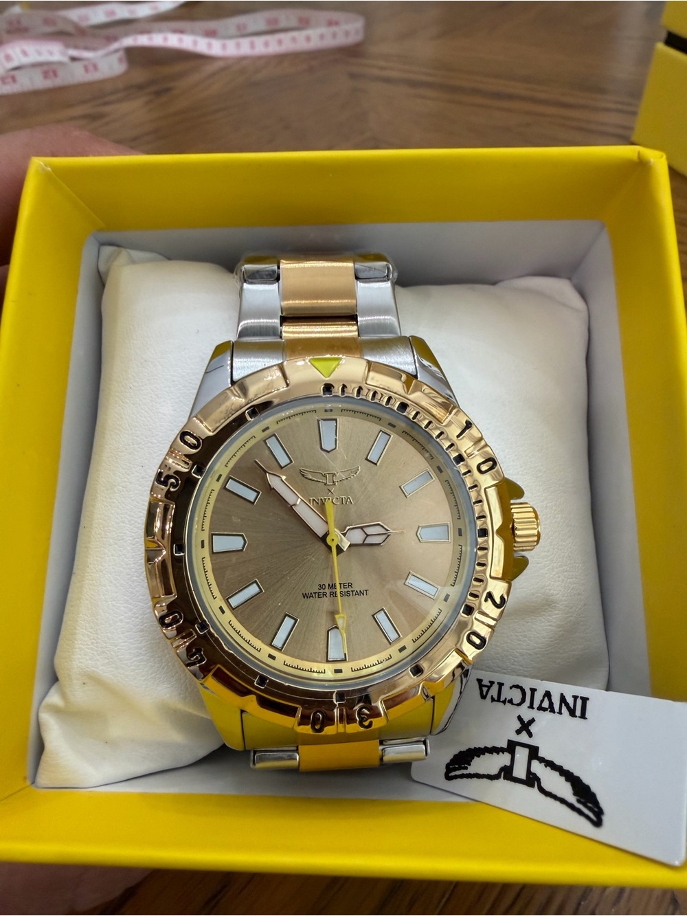 Invicta Specialty I Men’s Two-Tone Gold and Silver Watch